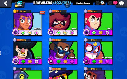⚡ Cuenta Brawl Stars