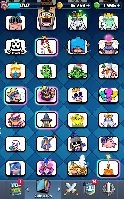 👑 Cuenta Clash Royale