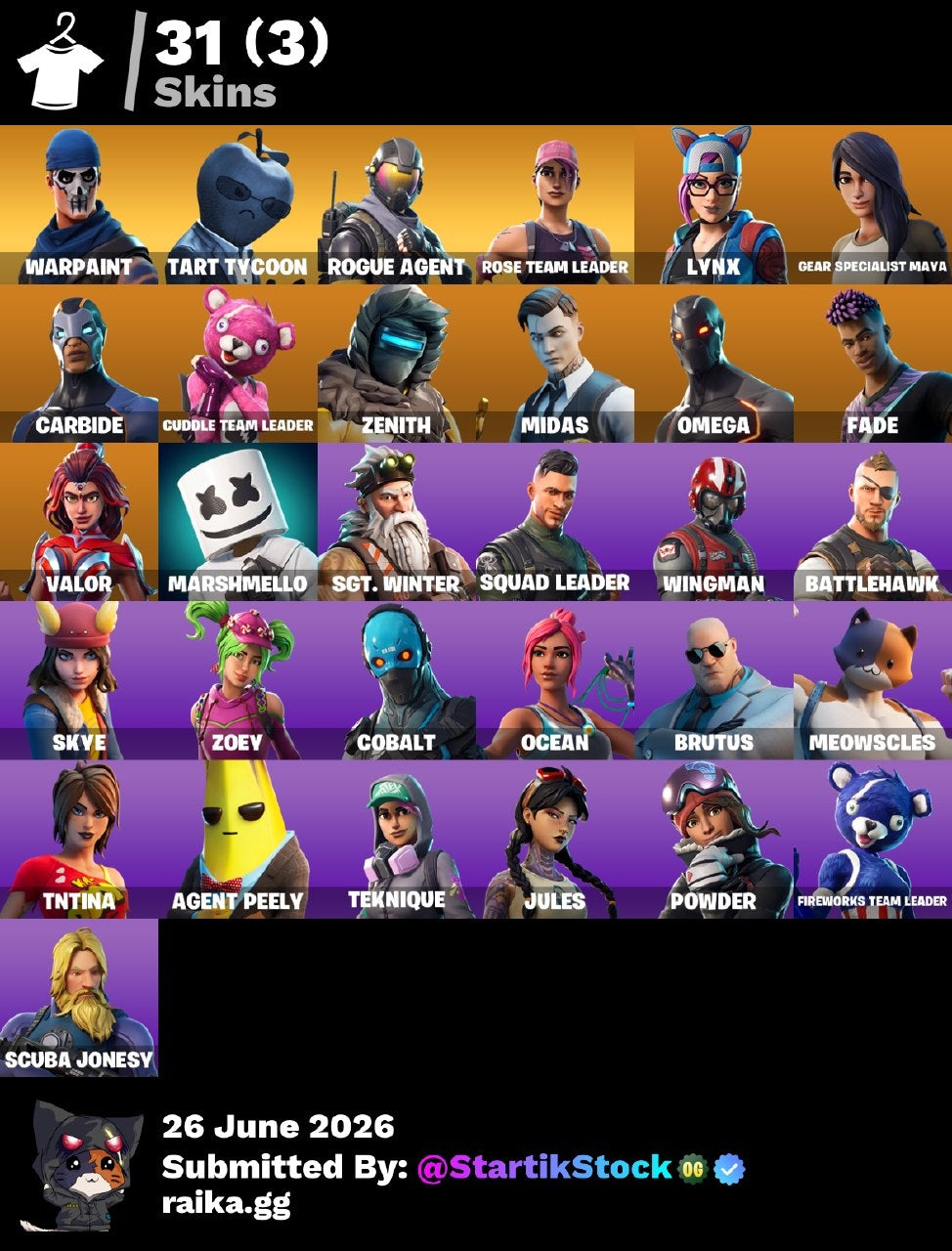 🎮 Cuenta Fortnite