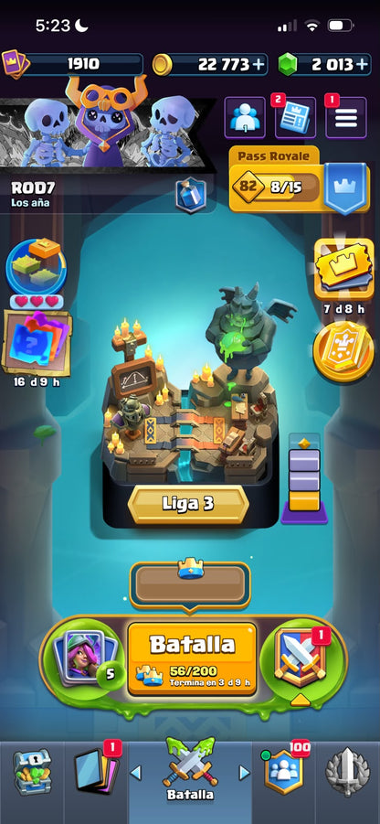 👑 Cuenta Clash Royale