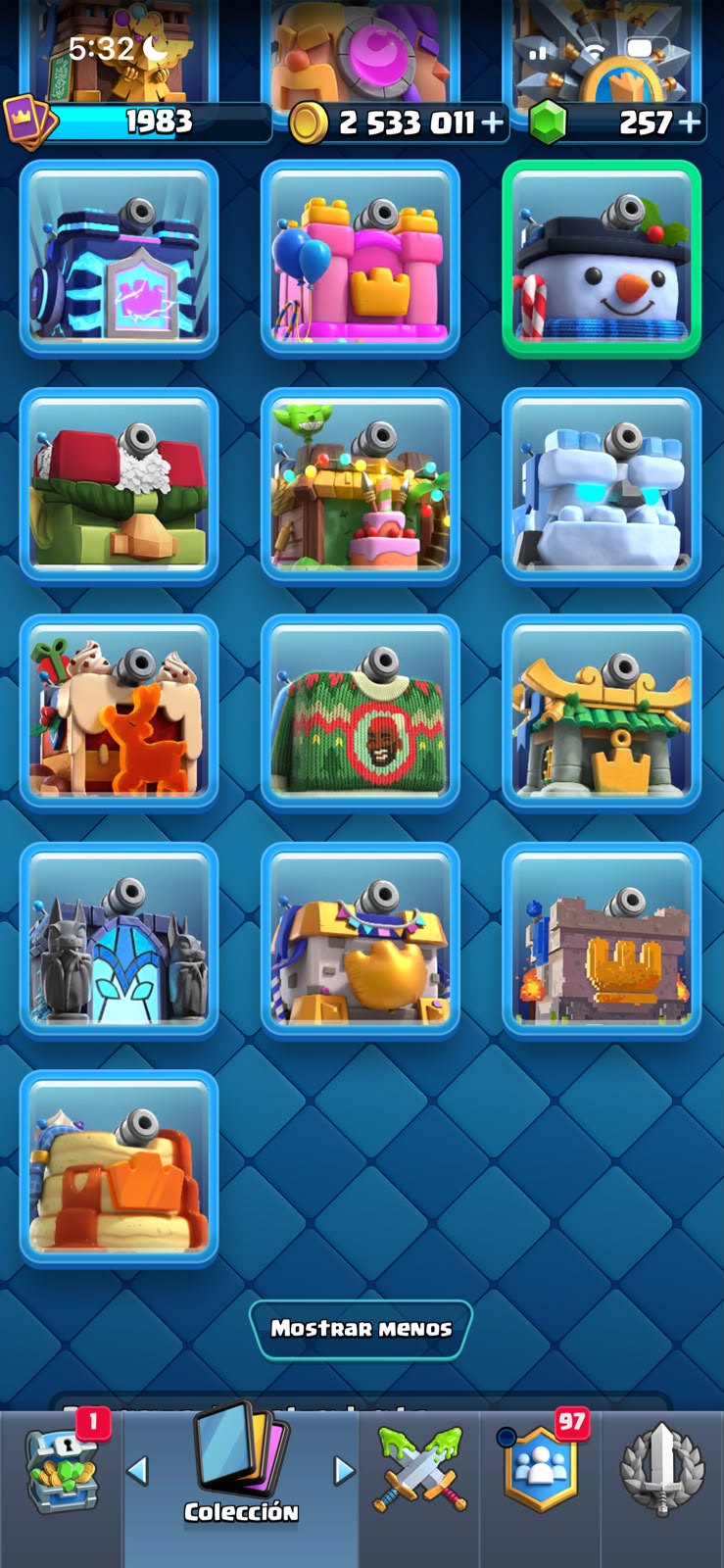 👑 Cuenta Clash Royale