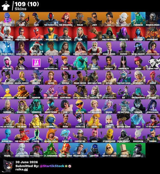 🎮 Cuenta Fortnite