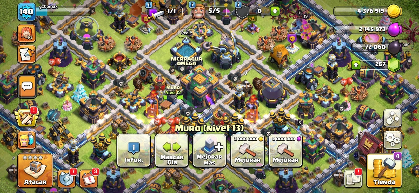 🏰 Cuenta Clash of Clans
