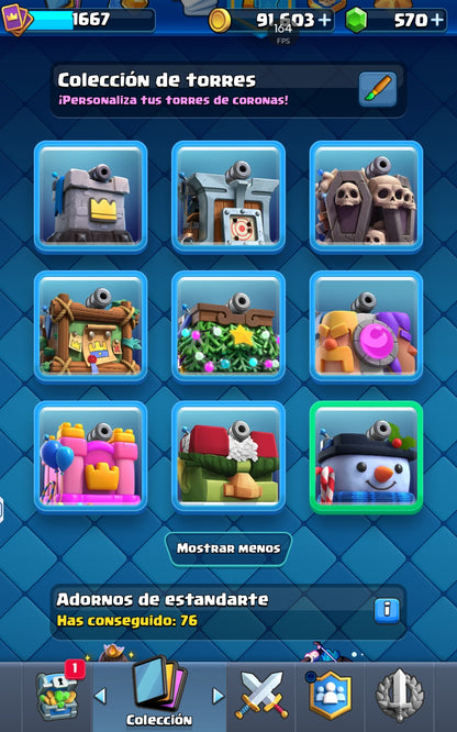 👑 Cuenta Clash Royale