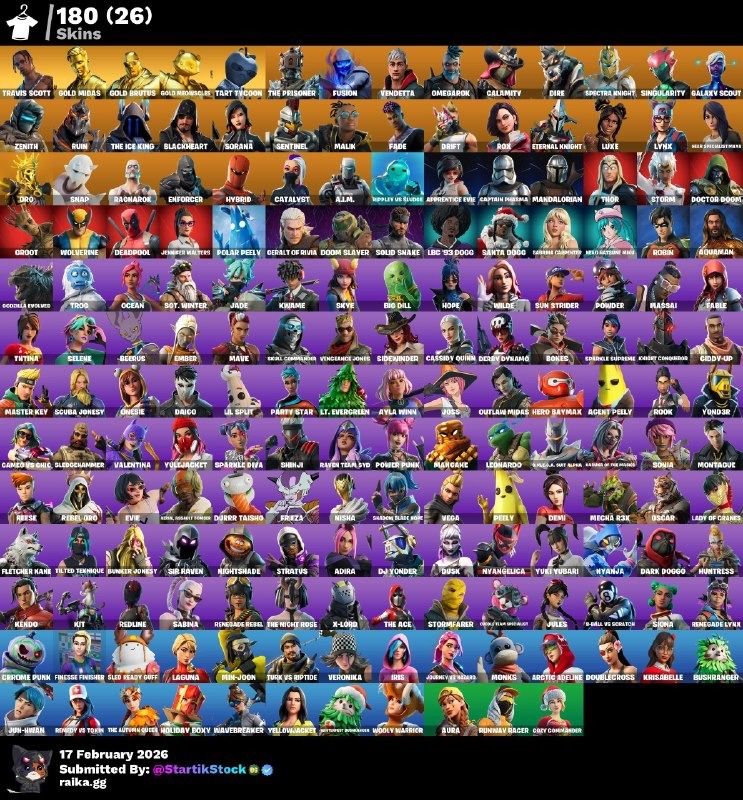 TRAVIS SCOTT OG! CASI 200 SKINS! MIDAS DORADO! PASE MARVEL! LYNX! MANDALORIAN! ROX! DEADPOOL! LYNX! OMEGAROK! DERIVA! SIDEWINDER! GALAXY SCOUT! PASE DOOM! BAILES ÍDOLOS! (2799mx) @everyone FULL TODO