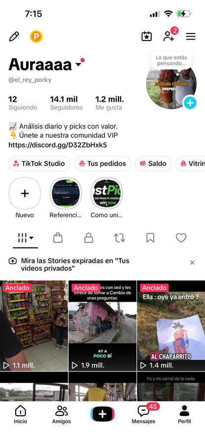 📱 Cuenta TikTok