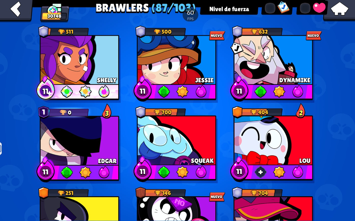 ⚡ Cuenta Brawl Stars
