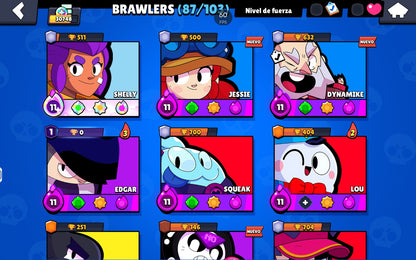 ⚡ Cuenta Brawl Stars