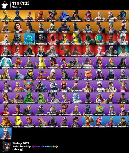🎮 Cuenta Fortnite