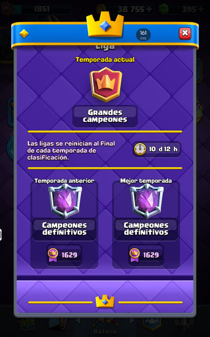 👑 Cuenta Clash Royale
