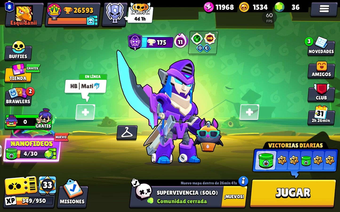 ⚡ Cuenta Brawl Stars