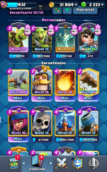 👑 Cuenta Clash Royale