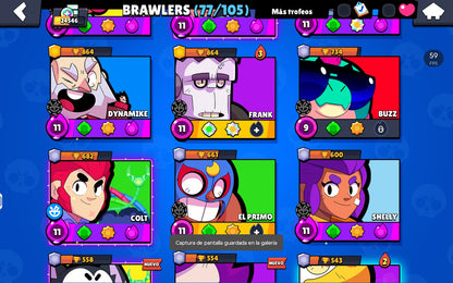 ⚡ Cuenta Brawl Stars