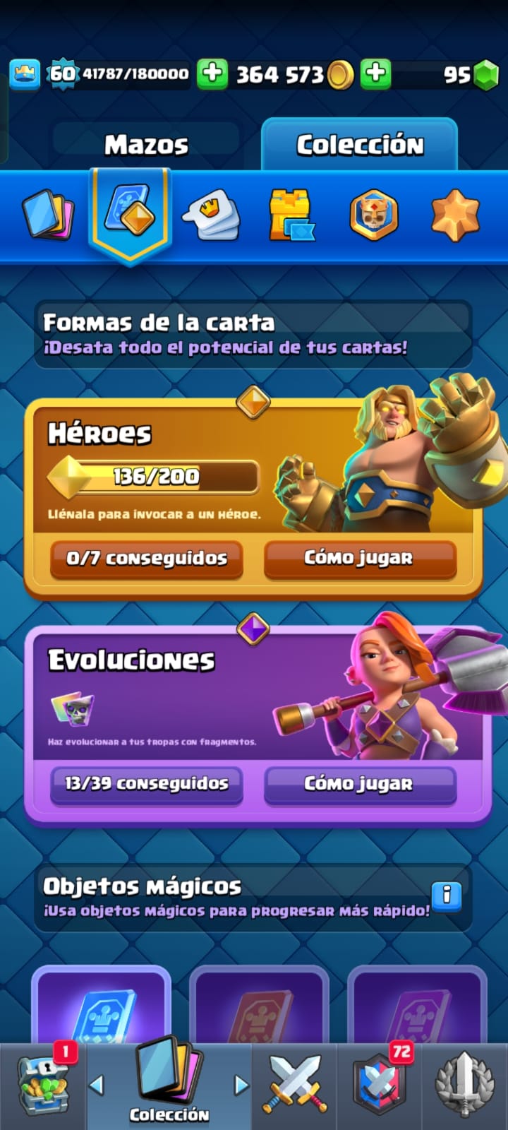 495 CLASH! 10059 COPAS! 2 CARTAS AL NIVEL 16! 10 CARTAS AL NIVEL 15! 19 CARTAS AL NIVEL 14! 13 CARTAS HÉROES DESBLOQUEADAS! 104 EMOTES DE LOS MAS PEDIDOS! 18 TORRES! INSIGNIA DE 5 AÑOS!! (799 MX) @everyone
