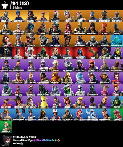 🎮 Cuenta Fortnite