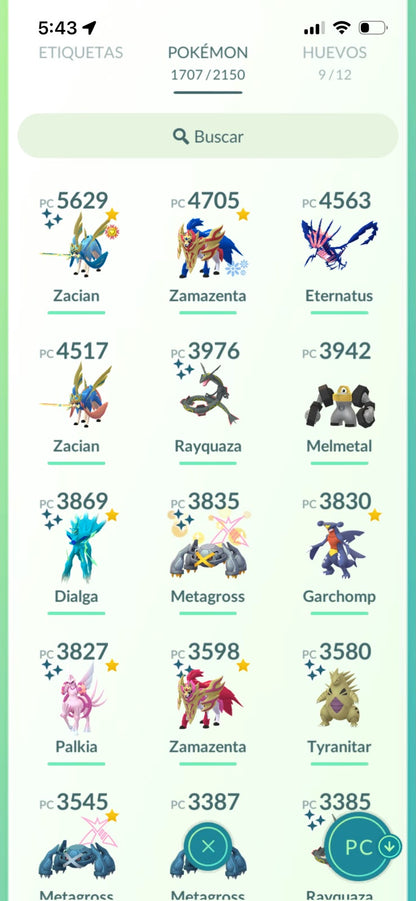 ⚡ Cuenta Pokémon