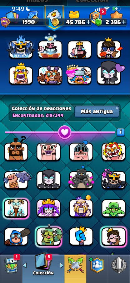 👑 Cuenta Clash Royale