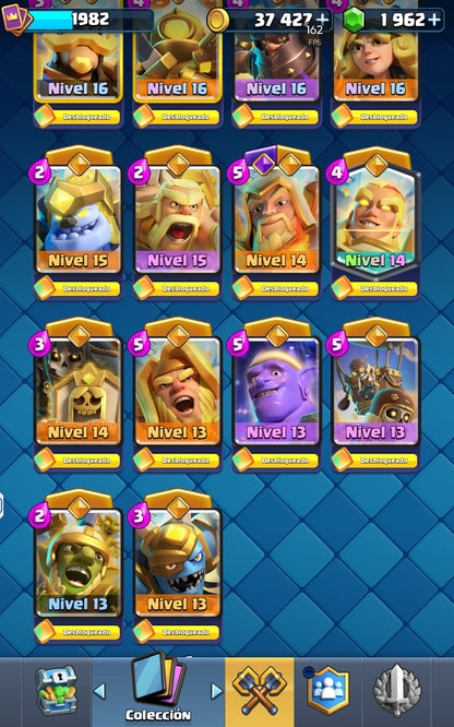 👑 Cuenta Clash Royale