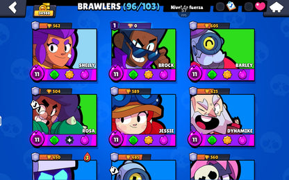 ⚡ Cuenta Brawl Stars