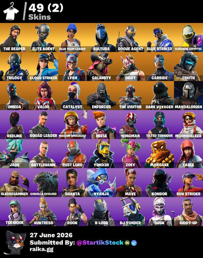 🎮 Cuenta Fortnite