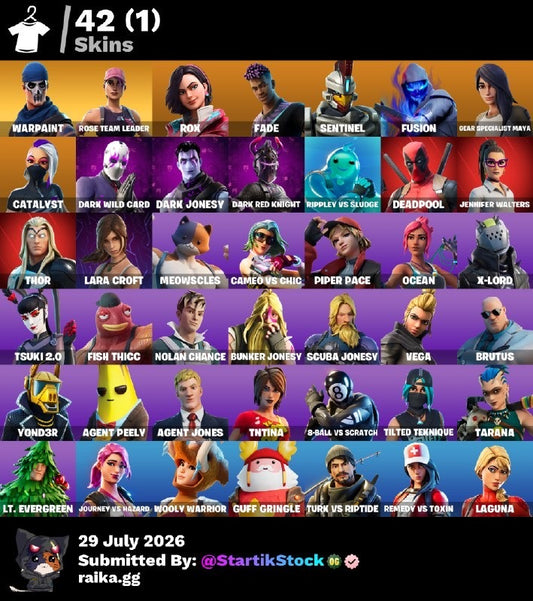 🎮 Cuenta Fortnite