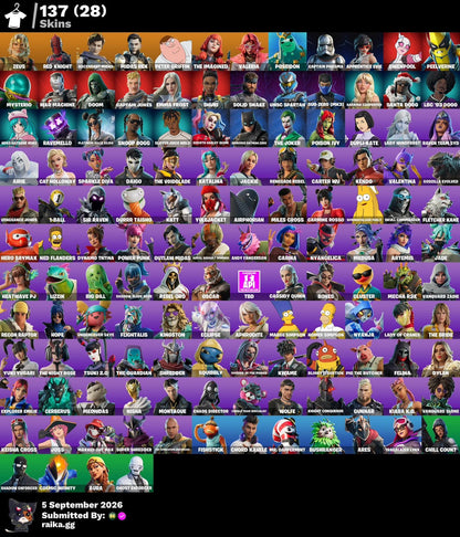 🎮 Cuenta Fortnite