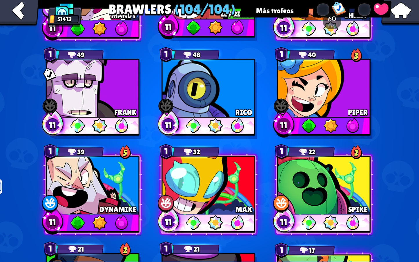 ⚡ Cuenta Brawl Stars