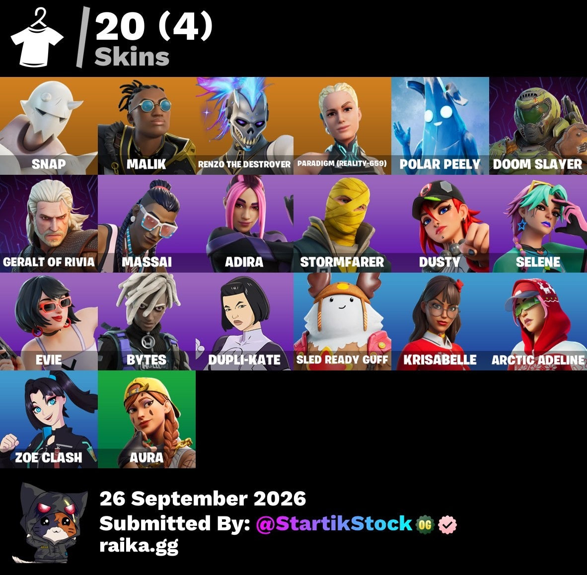 🎮 Cuenta Fortnite