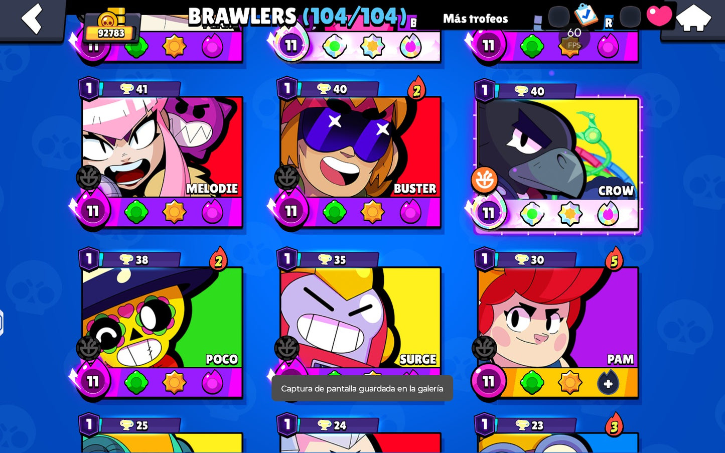 ⚡ Cuenta Brawl Stars