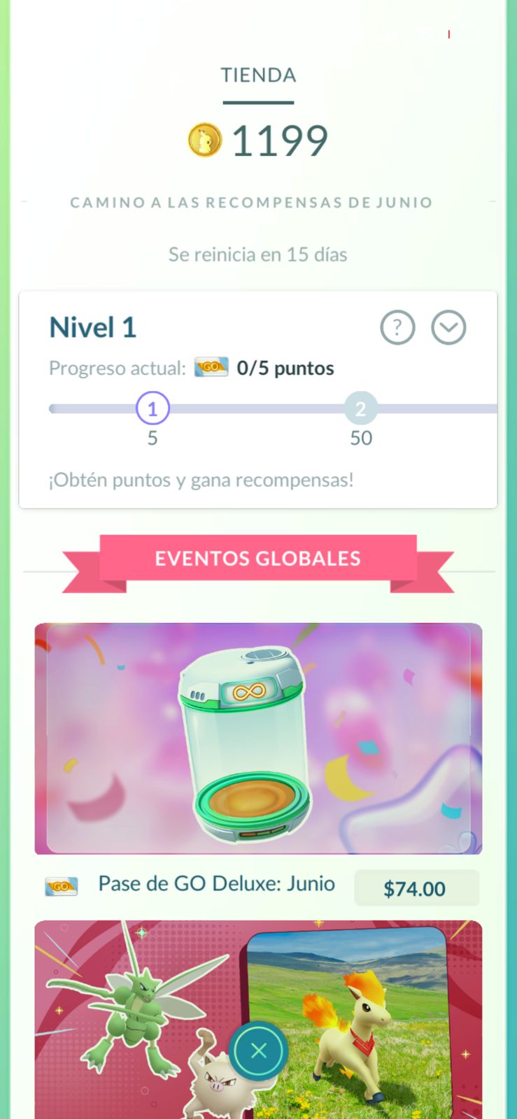 ⚡ Cuenta Pokémon