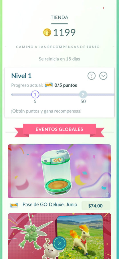 ⚡ Cuenta Pokémon