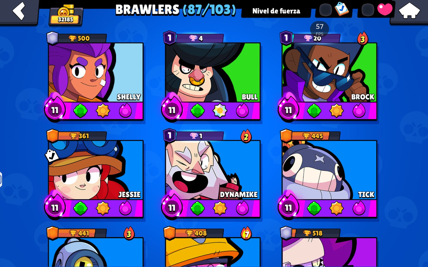 ⚡ Cuenta Brawl Stars