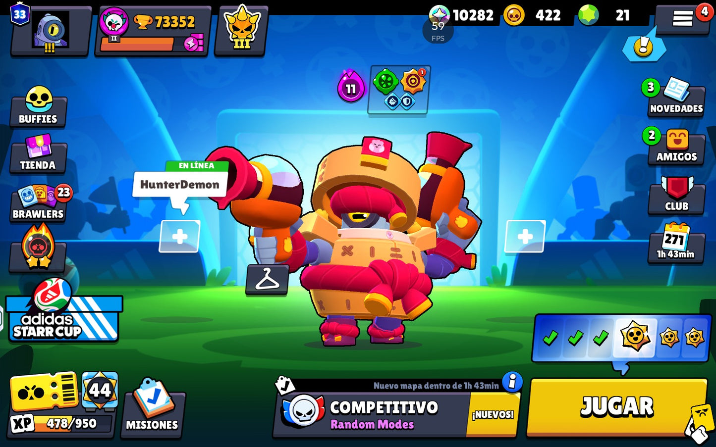 ⚡ Cuenta Brawl Stars