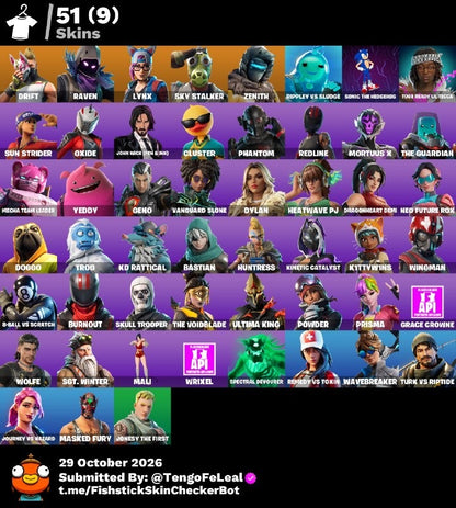 🎮 Cuenta Fortnite
