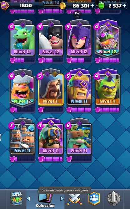 👑 Cuenta Clash Royale