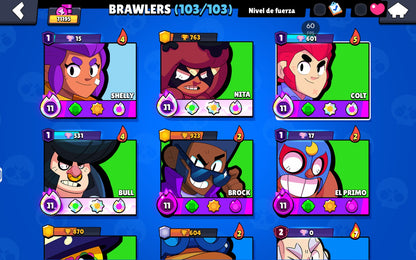 ⚡ Cuenta Brawl Stars