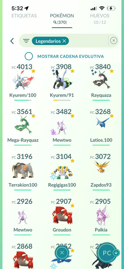 ⚡ Cuenta Pokémon