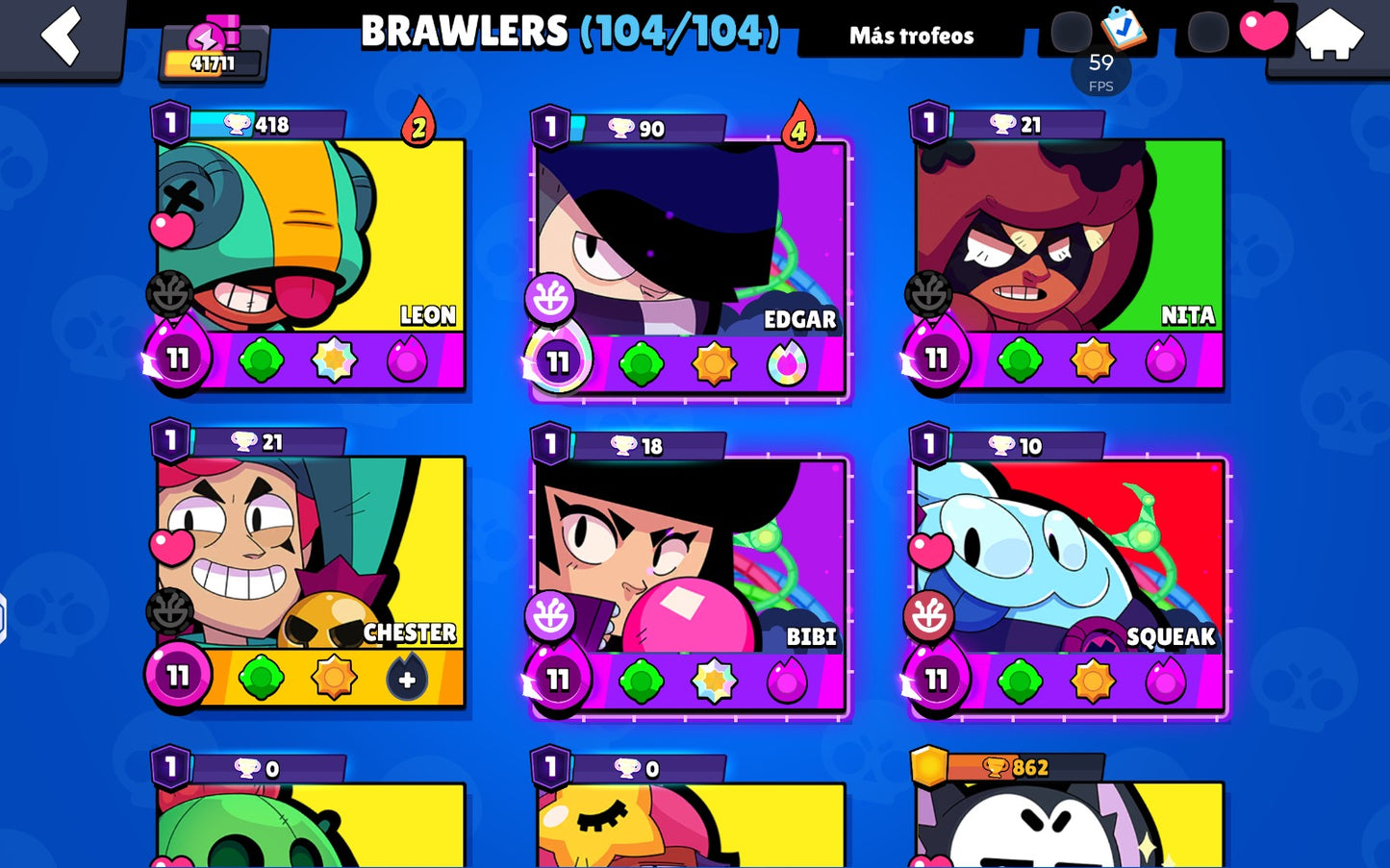 ⚡ Cuenta Brawl Stars