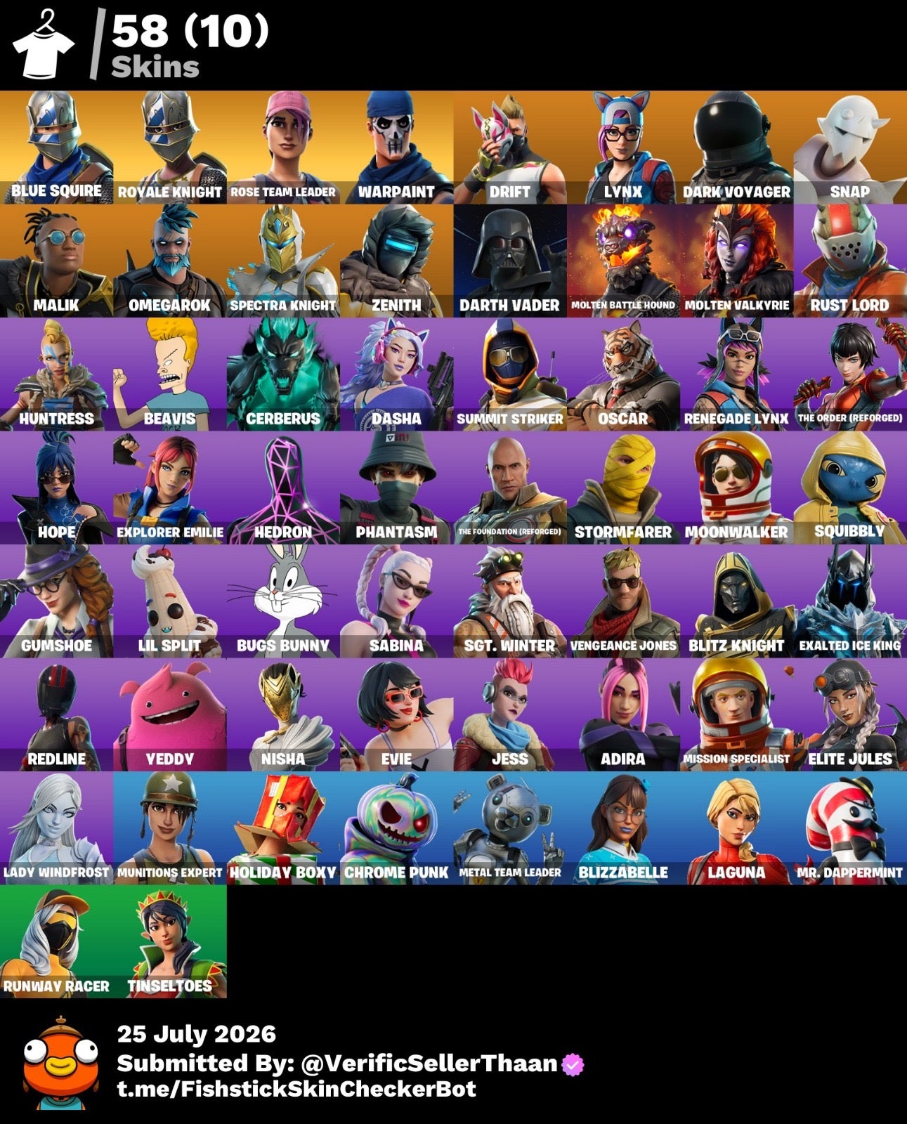 🎮 Cuenta Fortnite