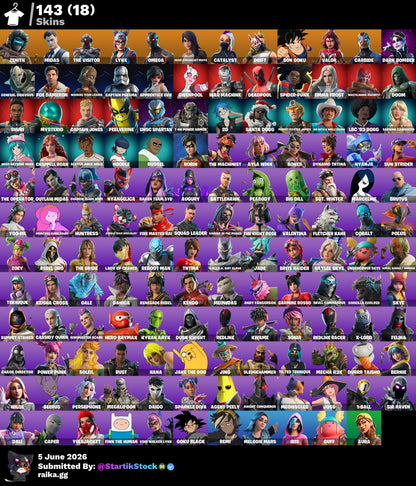 🎮 Cuenta Fortnite