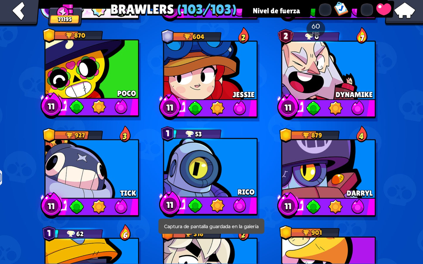 ⚡ Cuenta Brawl Stars