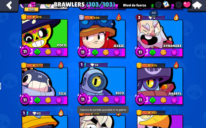 ⚡ Cuenta Brawl Stars