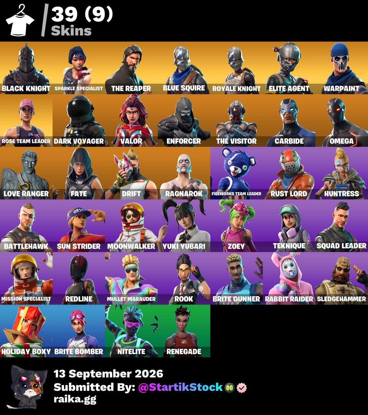 🎮 Cuenta Fortnite