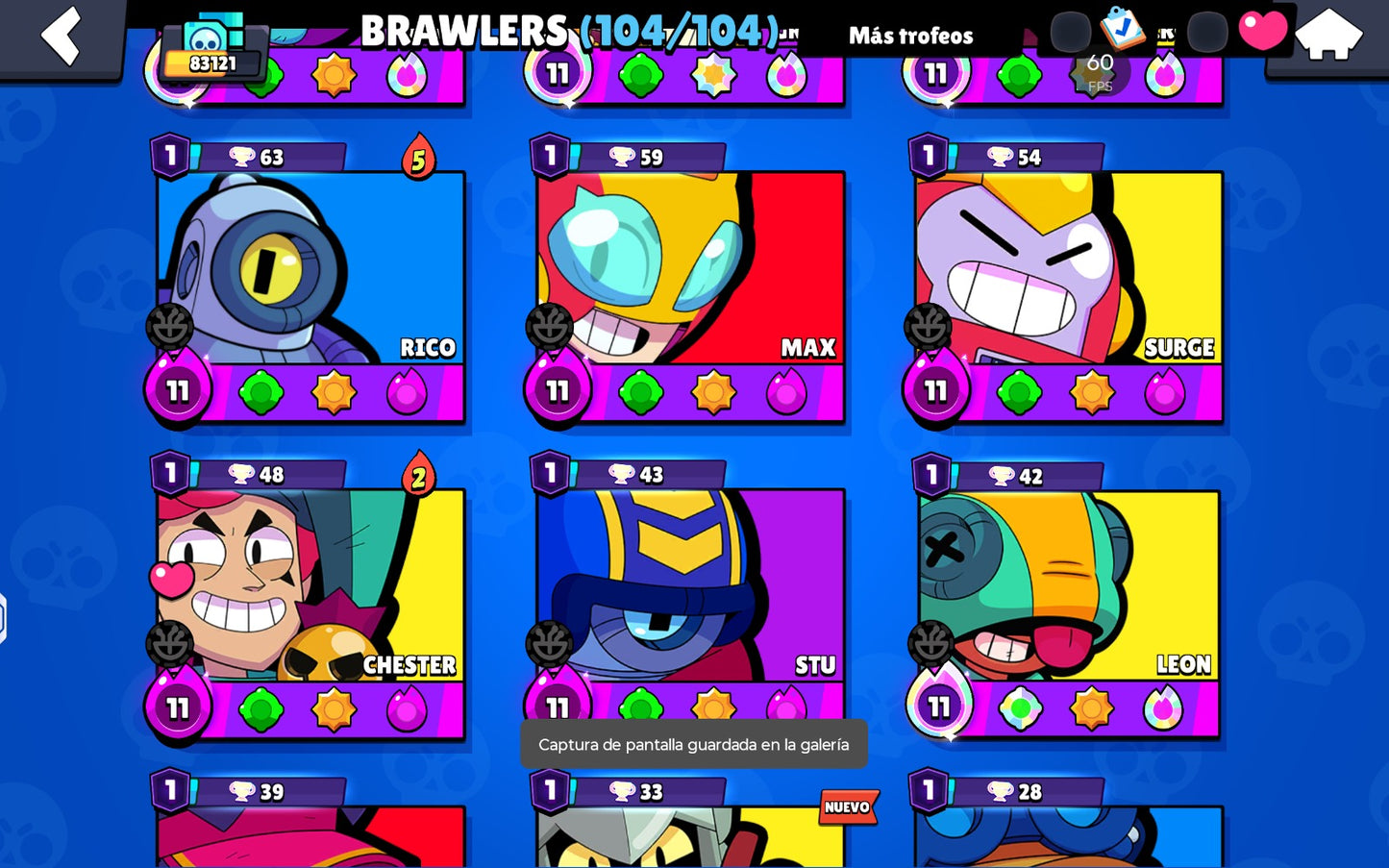 ⚡ Cuenta Brawl Stars