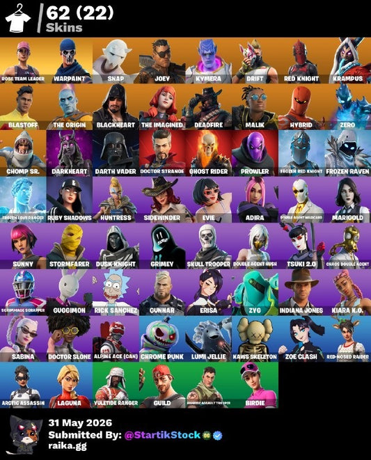 🎮 Cuenta Fortnite
