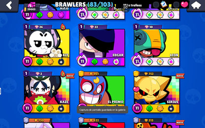 ⚡ Cuenta Brawl Stars