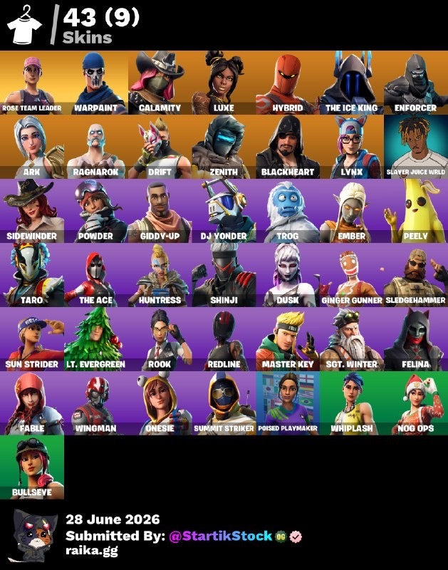 🎮 Cuenta Fortnite