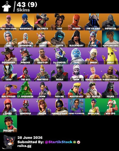 🎮 Cuenta Fortnite