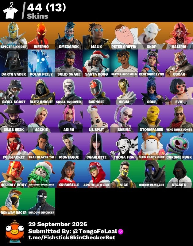 🎮 Cuenta Fortnite