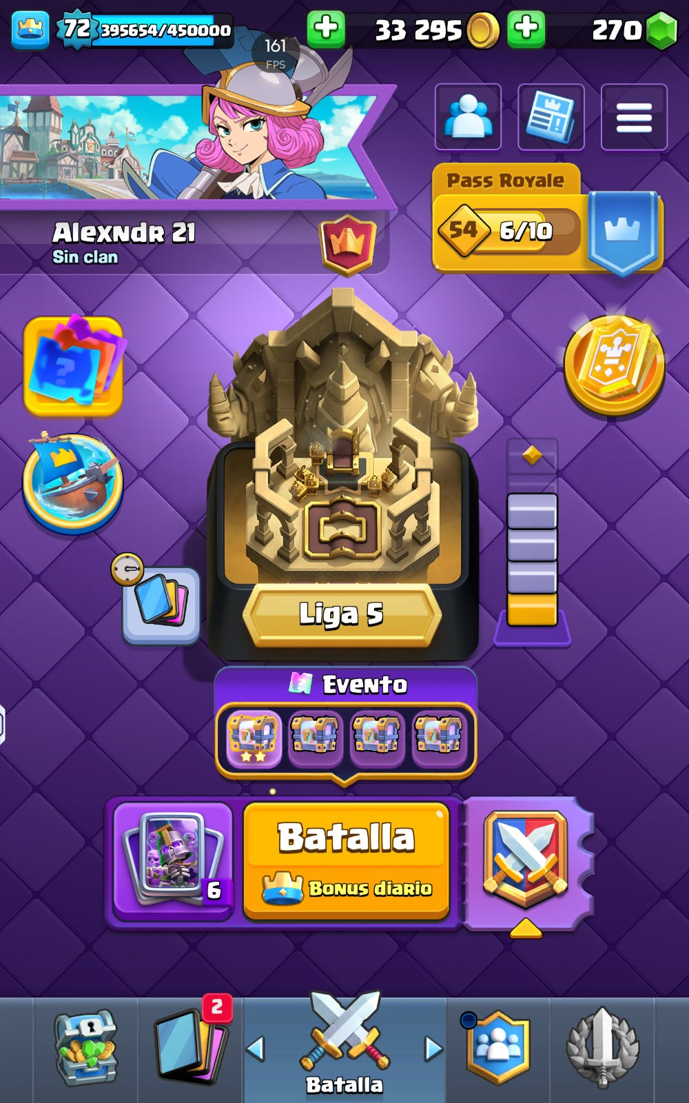 👑 Cuenta Clash Royale